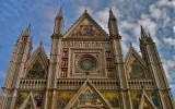 Duomo, facciata. Orvieto (TR), Dicembre 2007